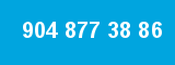 904 877 38 86 904 877 38 86